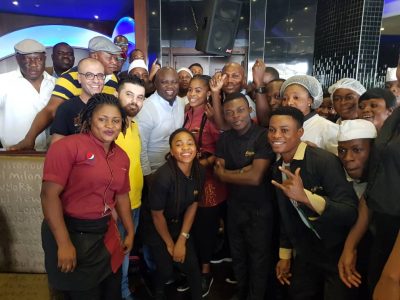 PHOTOS: Governor Ambode Spotted At Rhapsody Ikeja