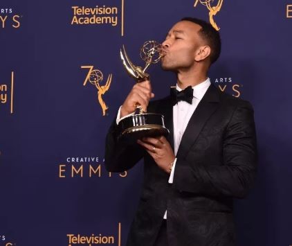 John Legend Becomes The First Black Man And Youngest Person To Win An Emmy, Grammy, Oscar And A Tony Award