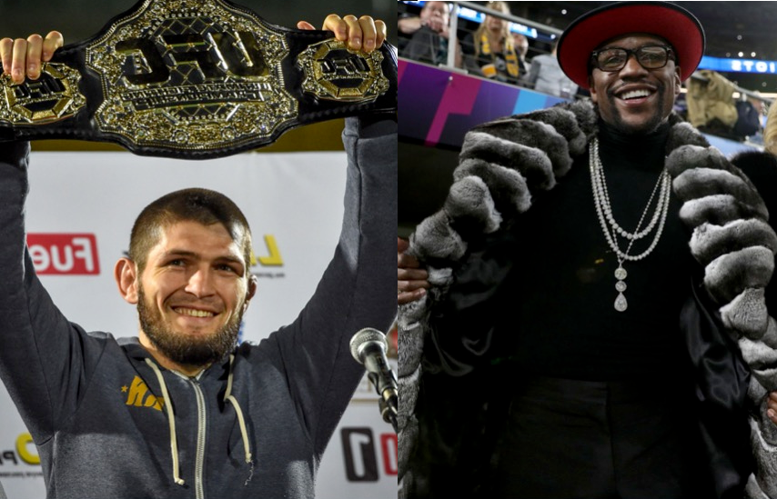 After Beating McGregor, Khabib Calls Out Mayweather And He Accepts His Challenge To Prove Himself As 'King Of The Jungle'