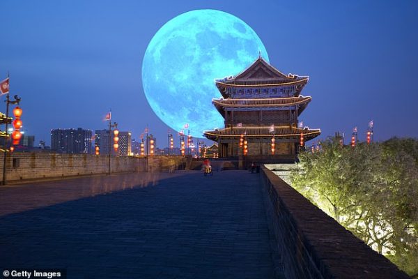 A city in China is planning to launch an ‘artificial moon’ that will light up the skies as far as 50 miles around. The so-called illumination satellite set to deploy over the southwestern city of Chengdu in 2020 is touted to be eight times as bright as the real moon, to cast a ‘dusk-like glow’ over the region, according to the People’s Daily. China plans to launch artificial moon to light up city skies in 2020 lailasnews 3 Share Officials have released few details on the project, but say the idea pulls inspiration from a French artist who envisioned a necklace of mirrors hanging over Earth. Wu Chunfend, chairman of Chengdu Aerospace Science and Technology Microelectronics System Research Institute Co., Ltd, revealed the plan at an event in the city on Oct 10, People’s Daily reports. Share It will complement the moon to make Chengu’s night skies brighter when it launches in 2020, potentially serving as a replacement to conventional streetlights. The artificial moon can be controlled to light up an area between 10 and 80 kilometers wide 6 to 50 miles). While it might sound implausible, Wu says the technology has been in the works for years and has now ‘matured’ toward readiness. Whether the plan will ultimately come to fruition, however, remains to be seen. Chengdu’s artificial moon has already been met with criticism from skeptics and concerned citizens who argue that the light will have adverse effects on animals and astronomical observation, People’s Daily points out. But according to Kang Weimin, director of the Institute of Optics, School of Aerospace, Harbin Institute of Technology, the light will amount only to a ‘dusk-like glow.’ It’s not the first time humans have attempted to launch a light-reflecting object into the sky – but in the past, such plans have largely ended in failure.