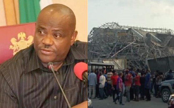 Wike speaks on collapsed 7-storey building, declares contractors wanted