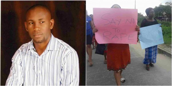 Women Protest Against An Alleged Child Rapist In Bonny Island, Rivers