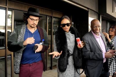 TV Personality, Bonang Matheba In Johannesburg Court Over Alleged Tax Fraud