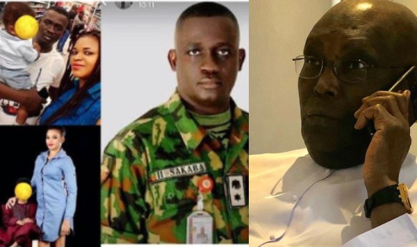 Atiku Admits He Didn’t Call Late Col. Ibrahim Sakaba’s Widow