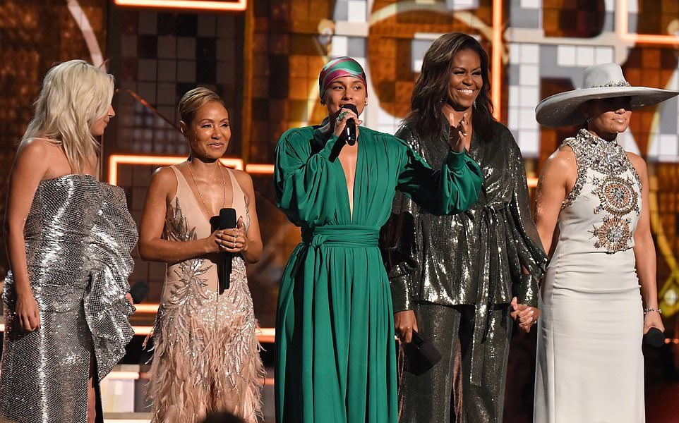 Michelle Obama Makes Surprise Appearance At The Grammys