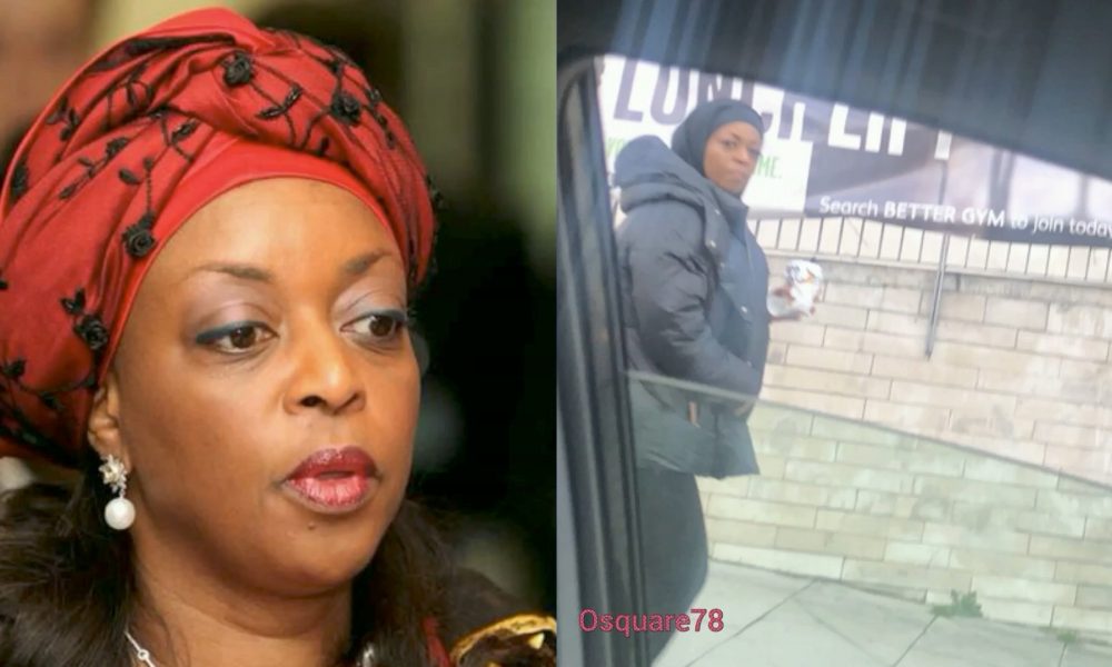 Former Petroleum Minister Alison Madueke Spotted On The Streets On London