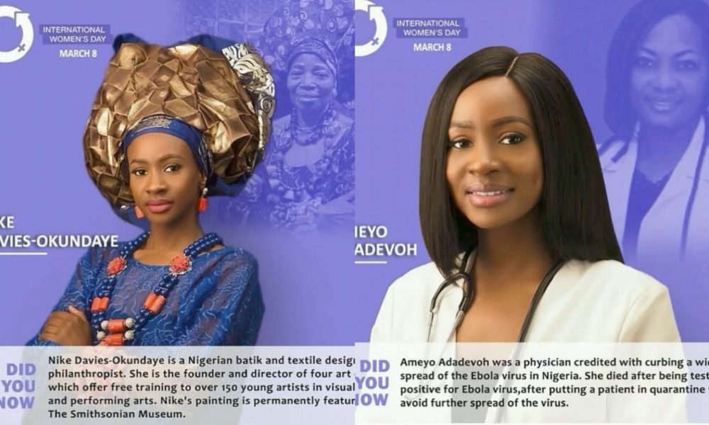 "I'm More Than A Feminist!"- Anto Lecky Says As She Pays Tribute To Renown Chioma Ajunwa, Chimamanda Adiche, Others For International Womens' Day