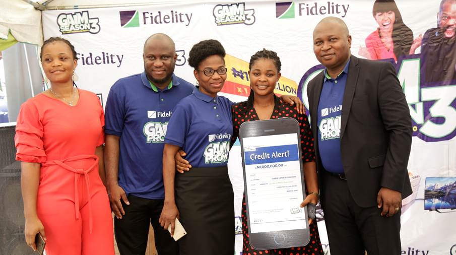 Photos From Fidelity Bank's GAIM Season 3 5th Monthly Prize Presentation Ceremony