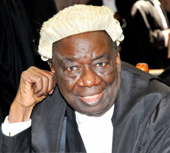 Richard Akinjide, former Attorney General of the Federation