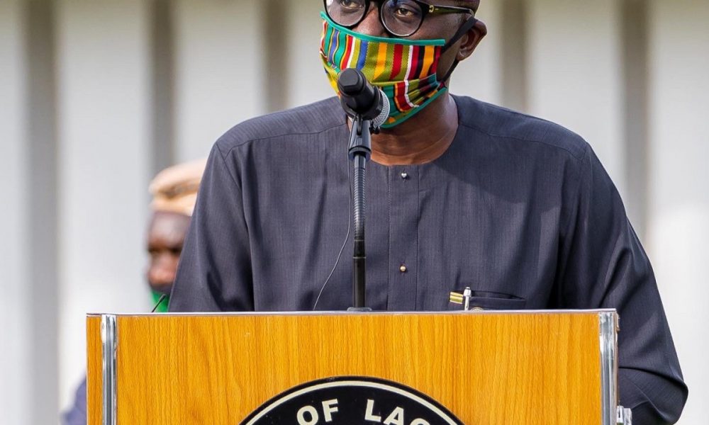 Governor Babajide Sanwo-Olu of Lagos