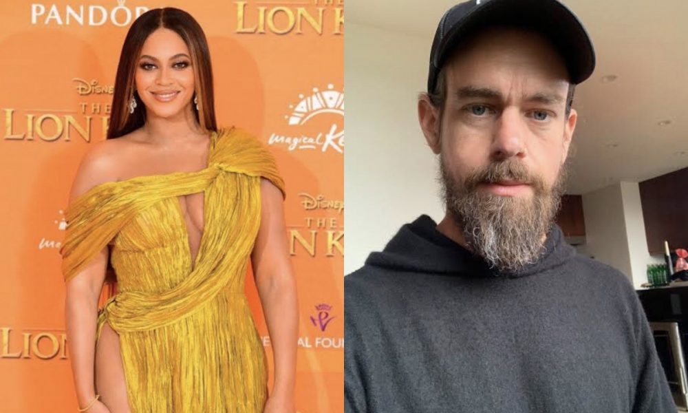 Beyonce and Jack Dorsey
