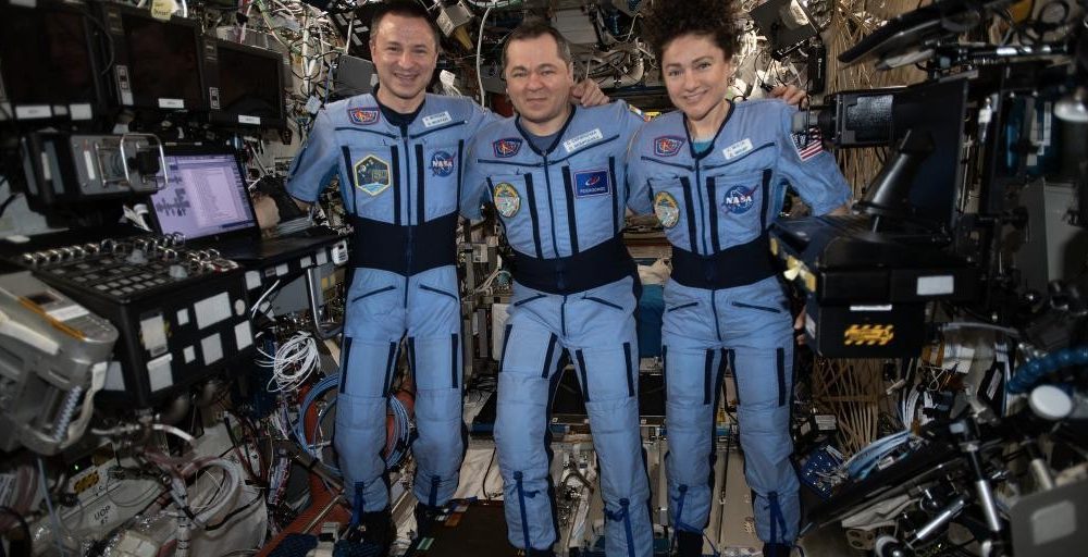 NASA astronauts comes back from space