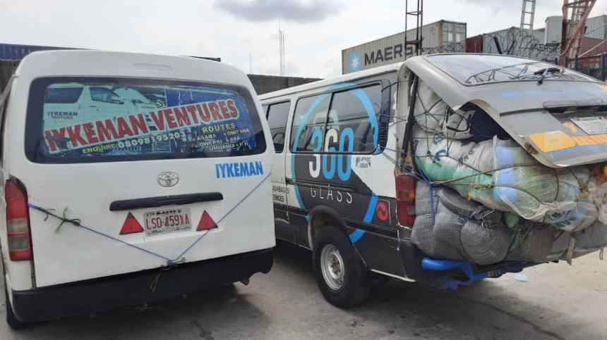 Interstate buses intercepted in Lagos