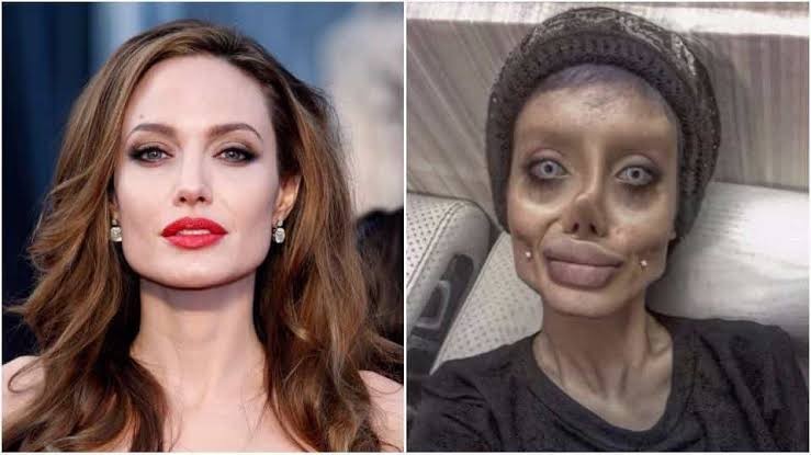 Angelina Jolie’s lookalike
