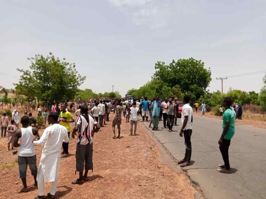 Coronavirus patients protest in Gombe