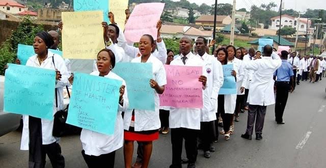 Doctors in Nigeria strike