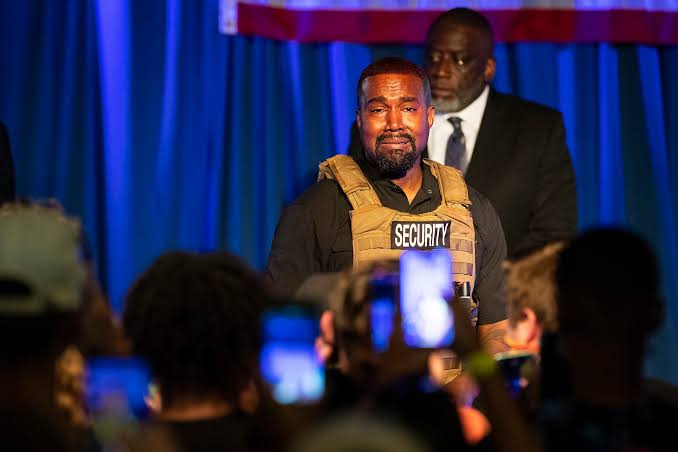 Kanye West hosts first presidential rally