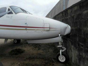 Jet Crashes Into Fence At Lagos Airport
