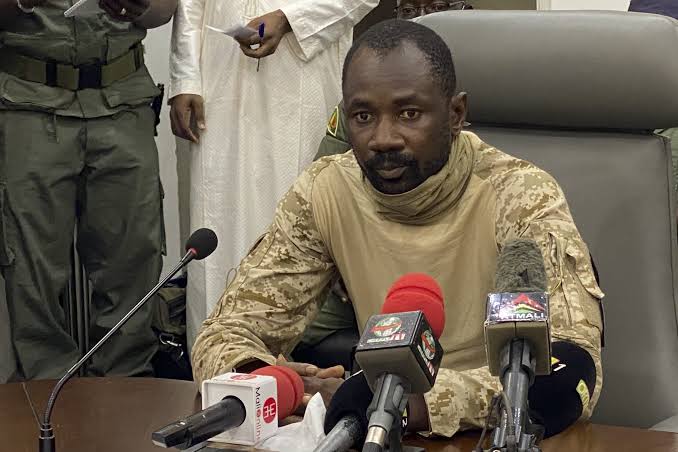 Malian army officer, Colonel Assimi Goita