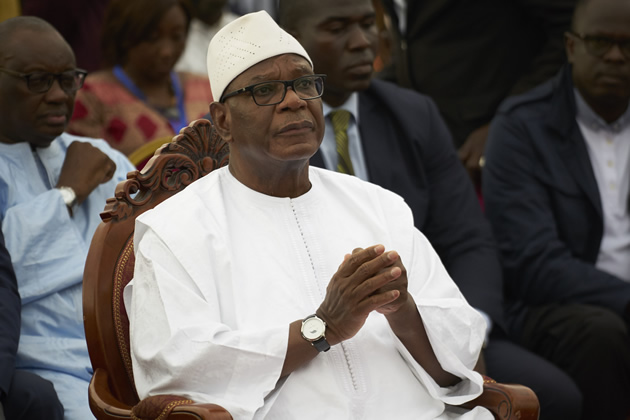 Malian President, Ibrahim Keita