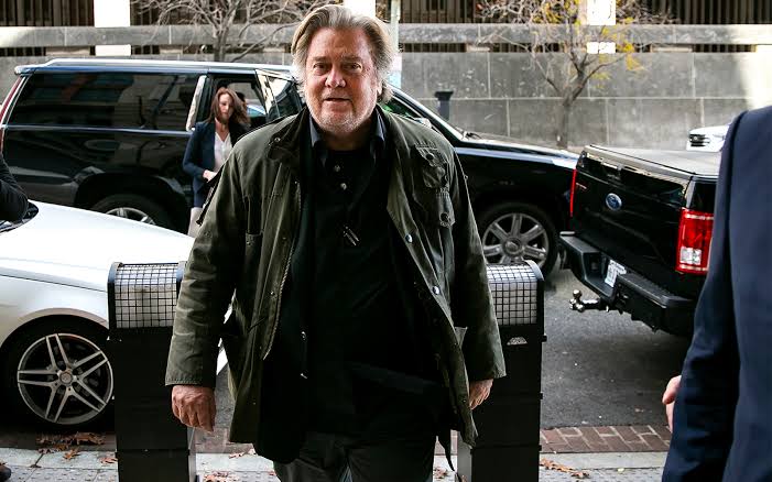 Trump’s Former Aide, Steve Bannon Arrested, Charged Over $25m Fraud