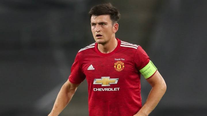 Manchester United captain, Harry Maguire