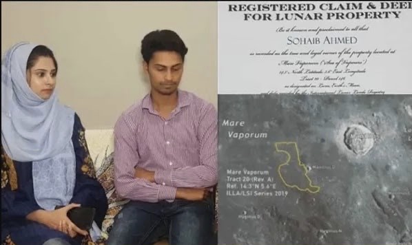 Pakistani Man Buys Land On Moon As Wedding Gift For Wife