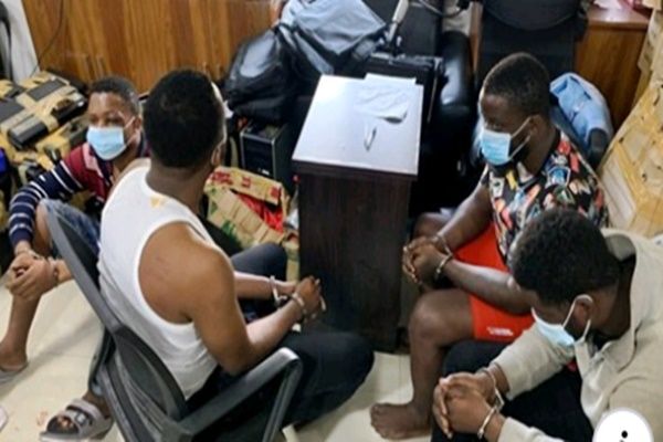 Four Nigerian Students Arrested For Allegedly Hacking, Stealing Funds From Banks In Philippines