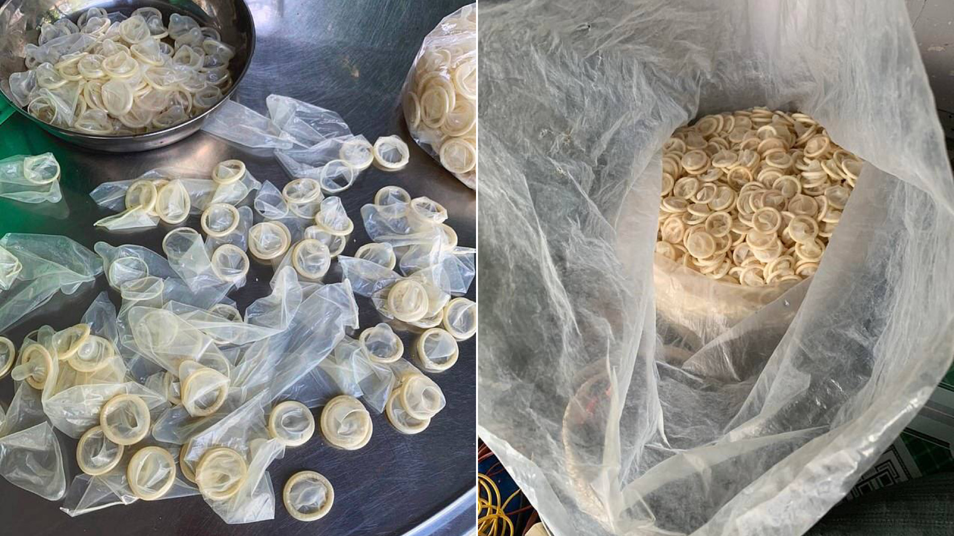 Police Seize 324,000 Used Condoms From Factory Repackaging, Reselling Them