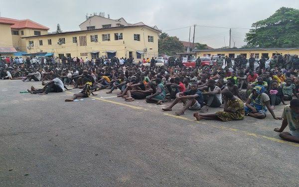 Lagos Police Command Parades 520 Suspects For Vandalism, Looting, Others