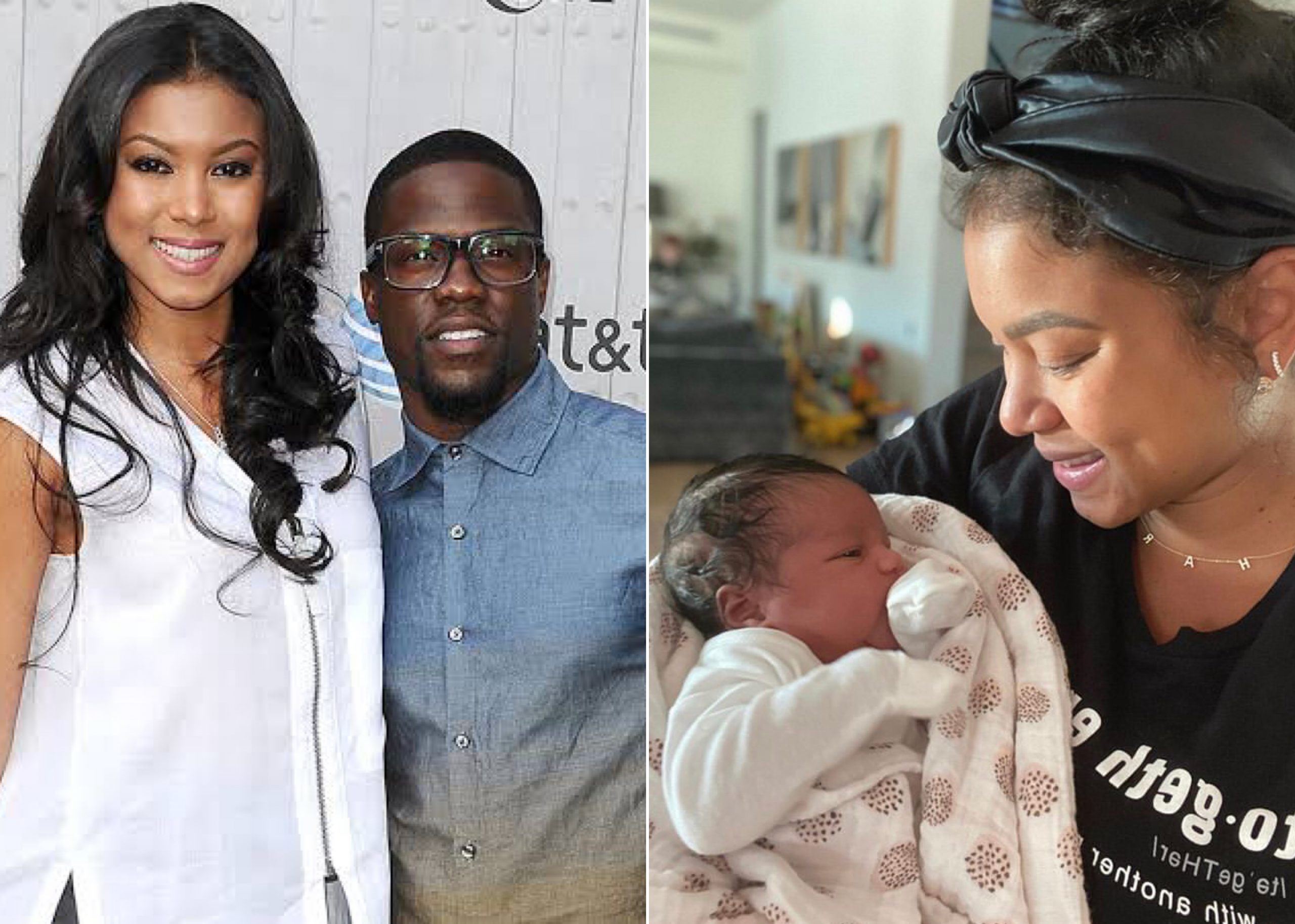 Kevin Hart, Wife Eniko Hart Share First Photo Of Their Newborn Daughter
