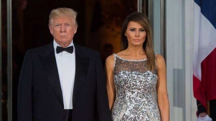 US President Donald Trump And Wife, Melania Contract COVID-19
