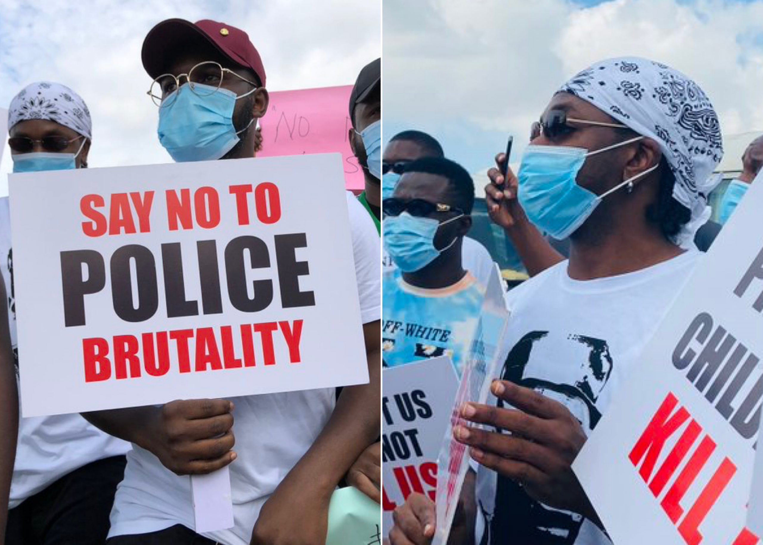 EndSARS: Runtown, Falz Lead Protest In Lagos