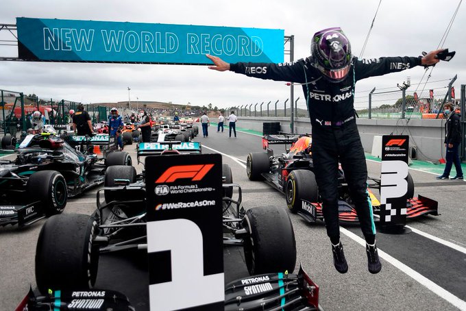 Lewis Hamilton Overtakes Michael Schumacher’s All Time Record With 92nd Grand Pix Win