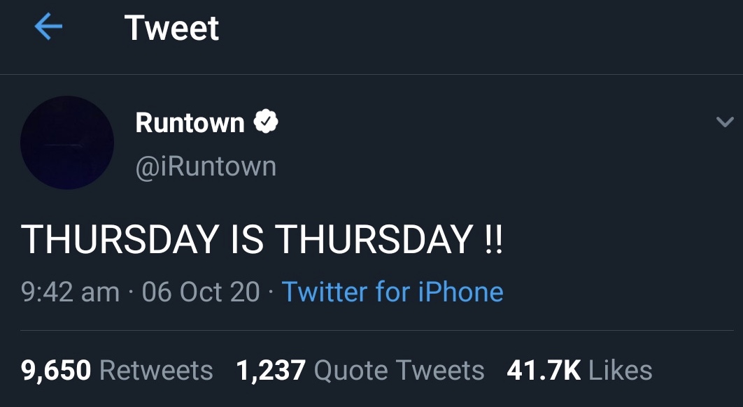 Thursday is Thursday - Runtown
