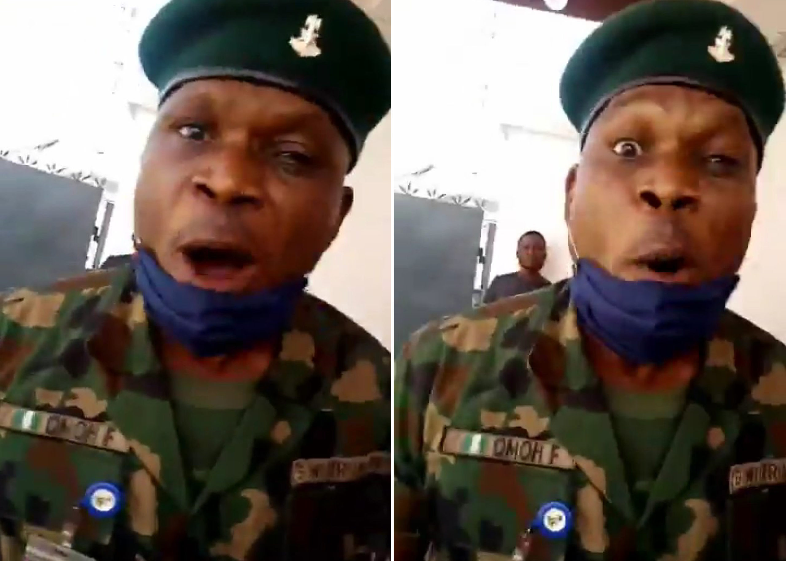 Lady Narrates How Soldier Assaulted Her At ATM Gallery In Oshodi, Lagos