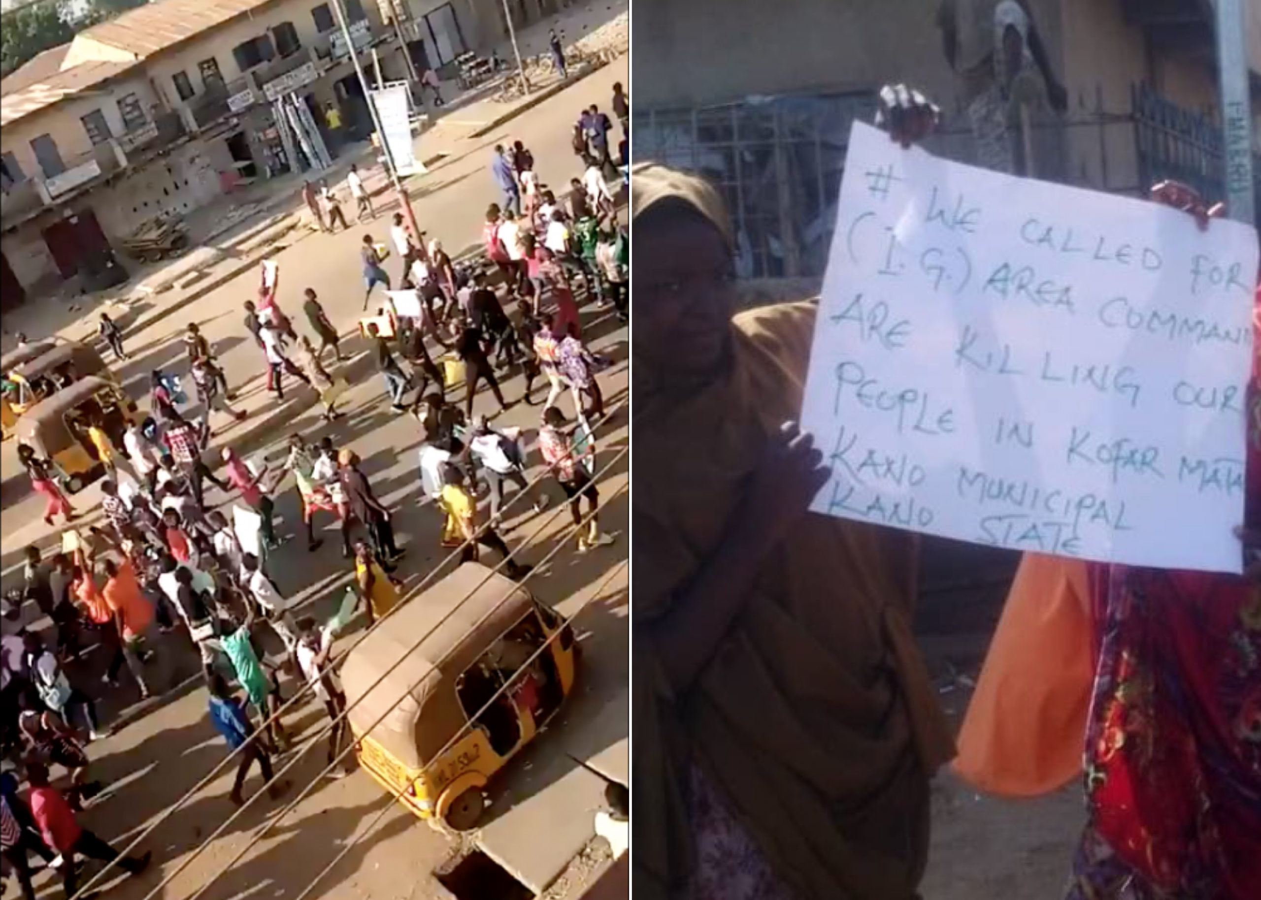Kano Residents Protest Over Death Of 17-Year-Old Boy In Police Custody