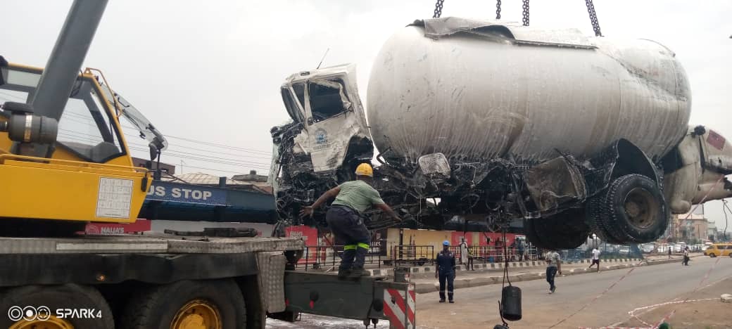 One Dies In Gas Tanker Accident In Lagos