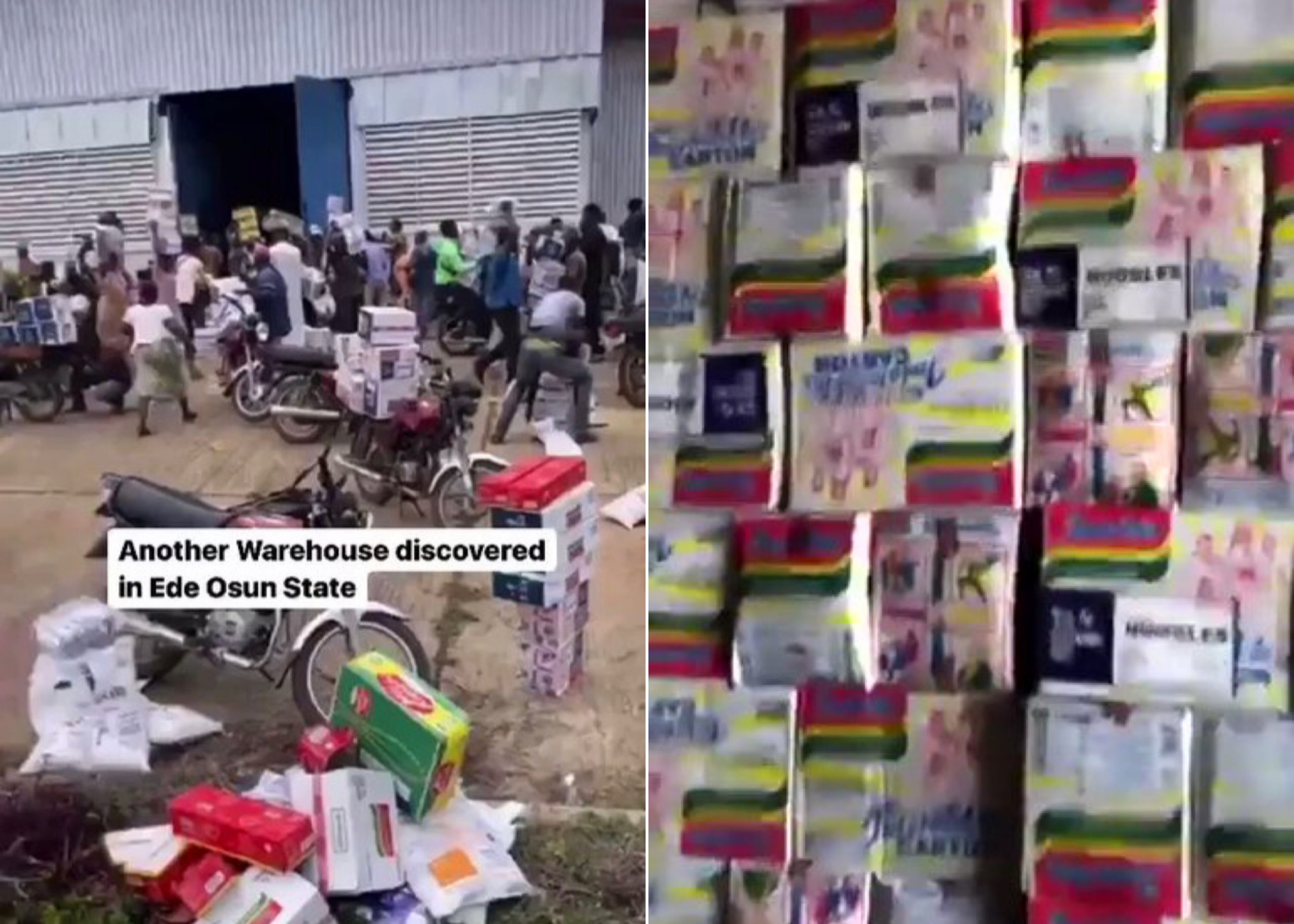 Angry Youths Loot COVID-19 Palliatives From Warehouse In Osun