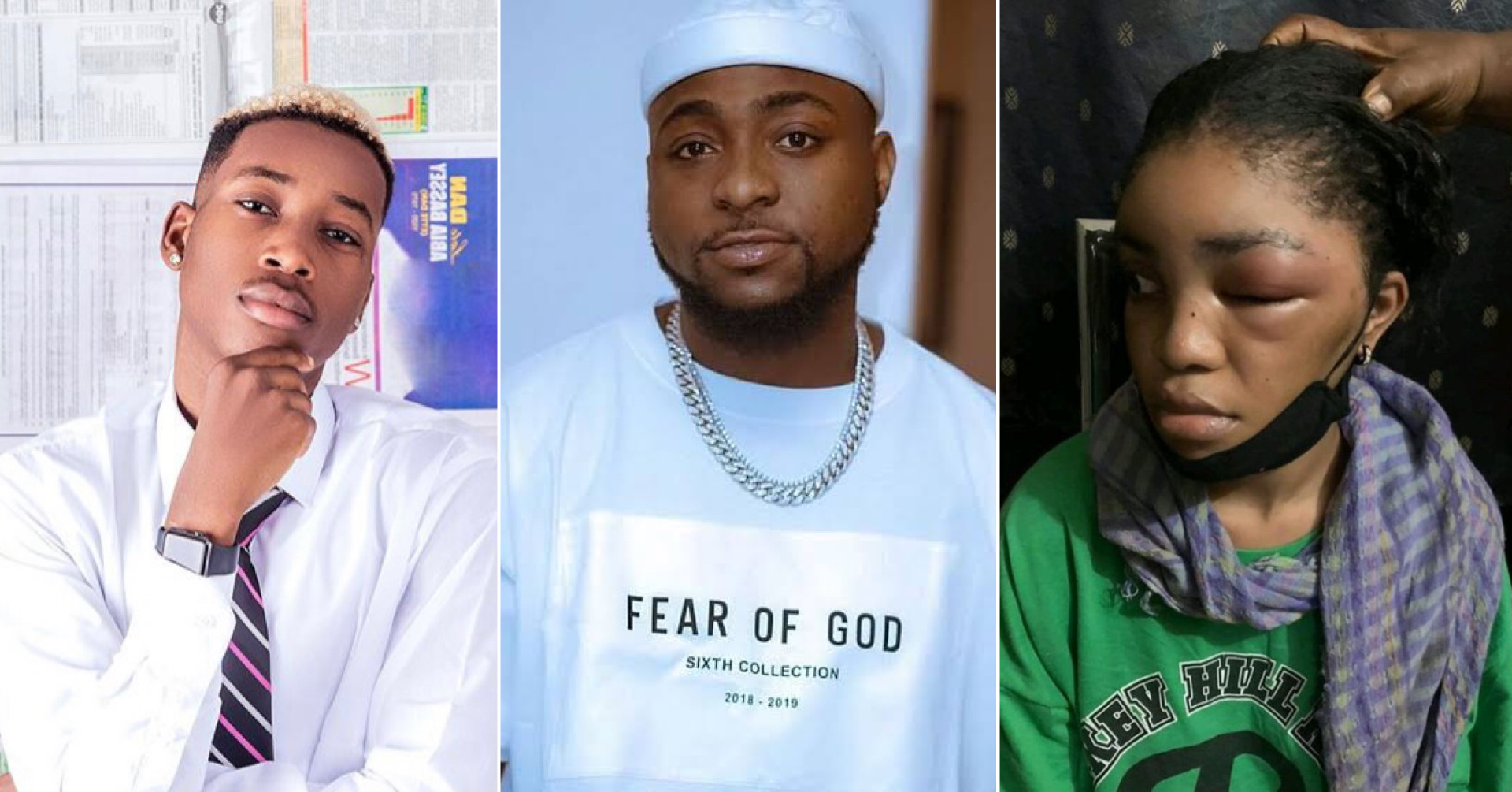 Davido Terminates Contract Of DMW Signee, Lil Frosh Over Allegations Of Brutally Assaulting Girlfriend