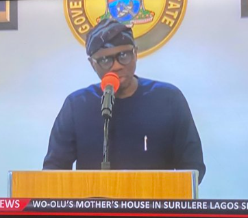 #BlackTuesday: ‘We Have Not Recorded Any Fatalities’ - Governor Sanwo-Olu Gives Report On Lekki Tollgate Shooting