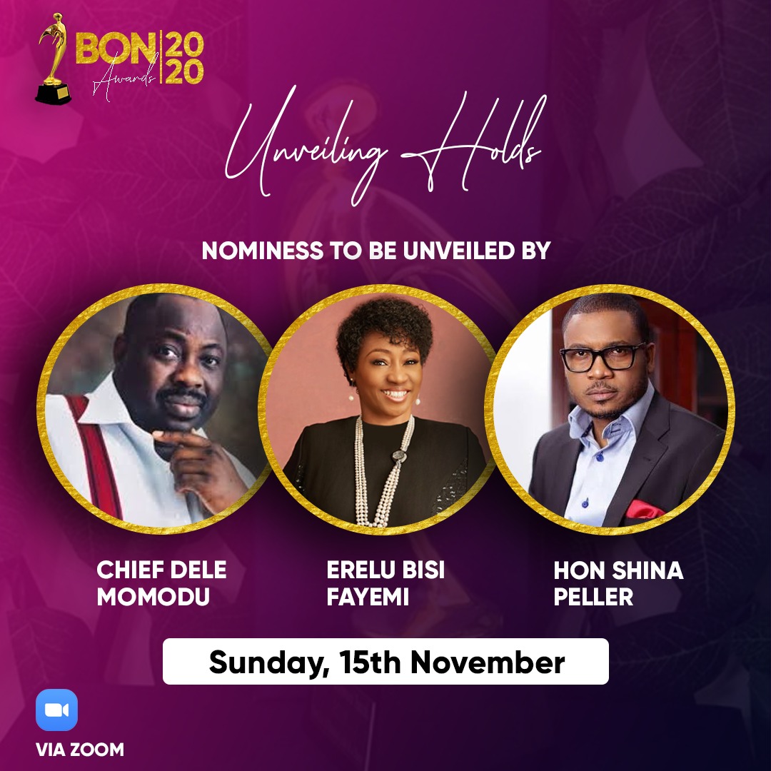 Erelu Fayemi, Peller, Momodu, Others To Unveil 2020 BON Awards Nominees