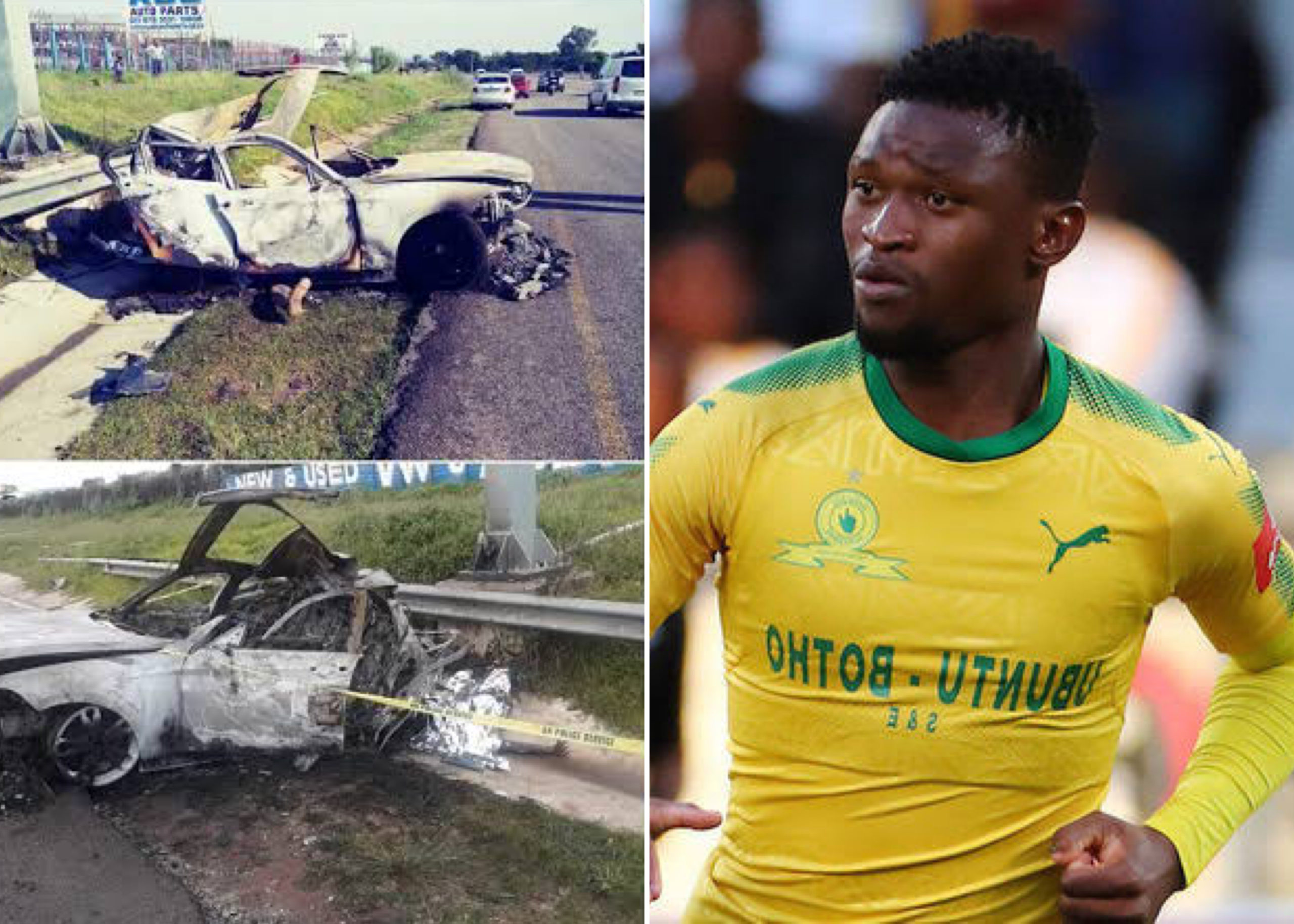 South African Footballer, Motjeka Madisha Dies At 25 In Car Crash