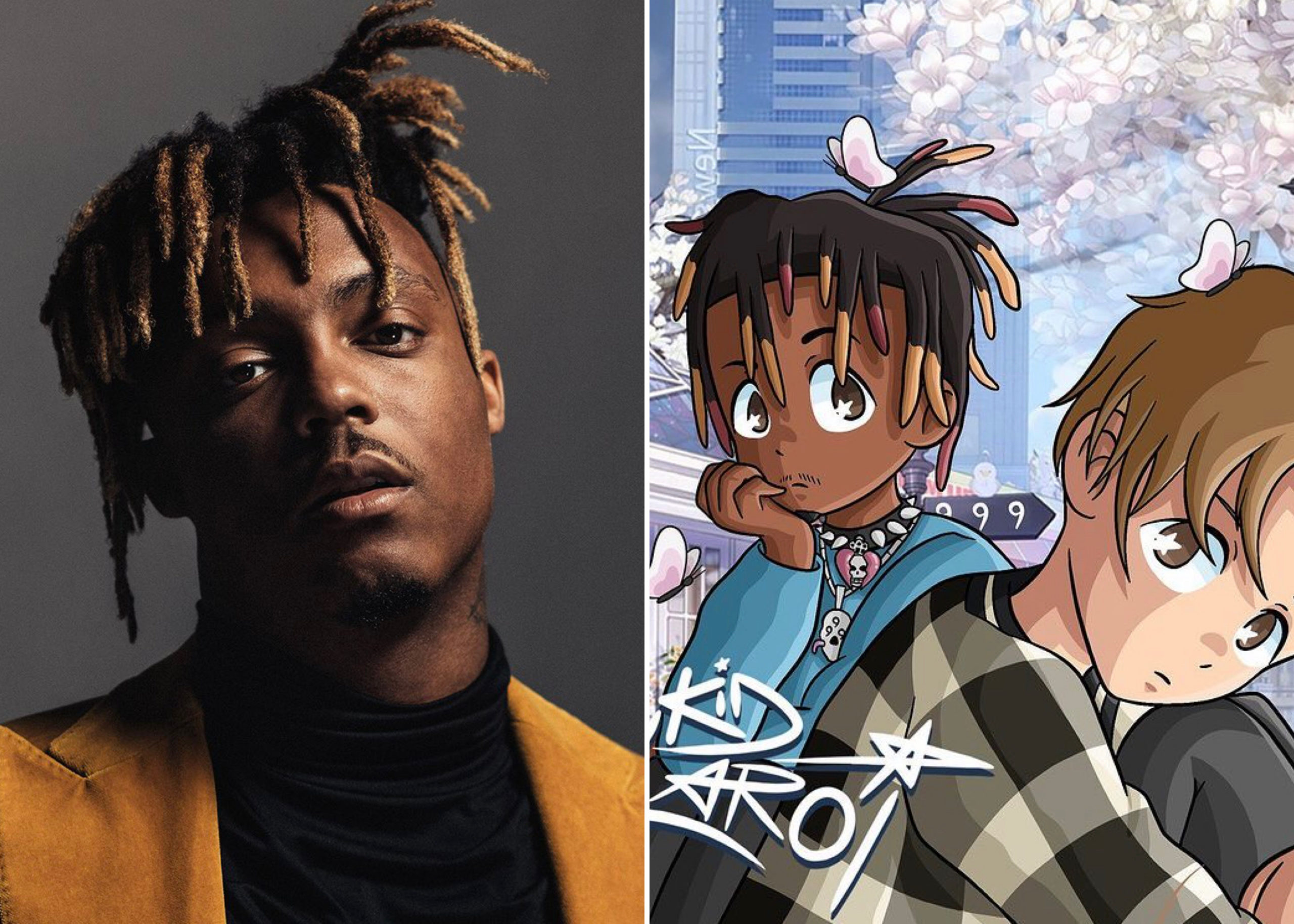 Fans Mourn As The Kid Laroi Releases Posthumous Juice WRLD Song "Reminds Me Of You” One Year After Death