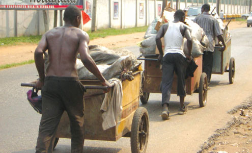 Ogun Bans Waste Cart Pushers For ‘Constituting Security Risk’