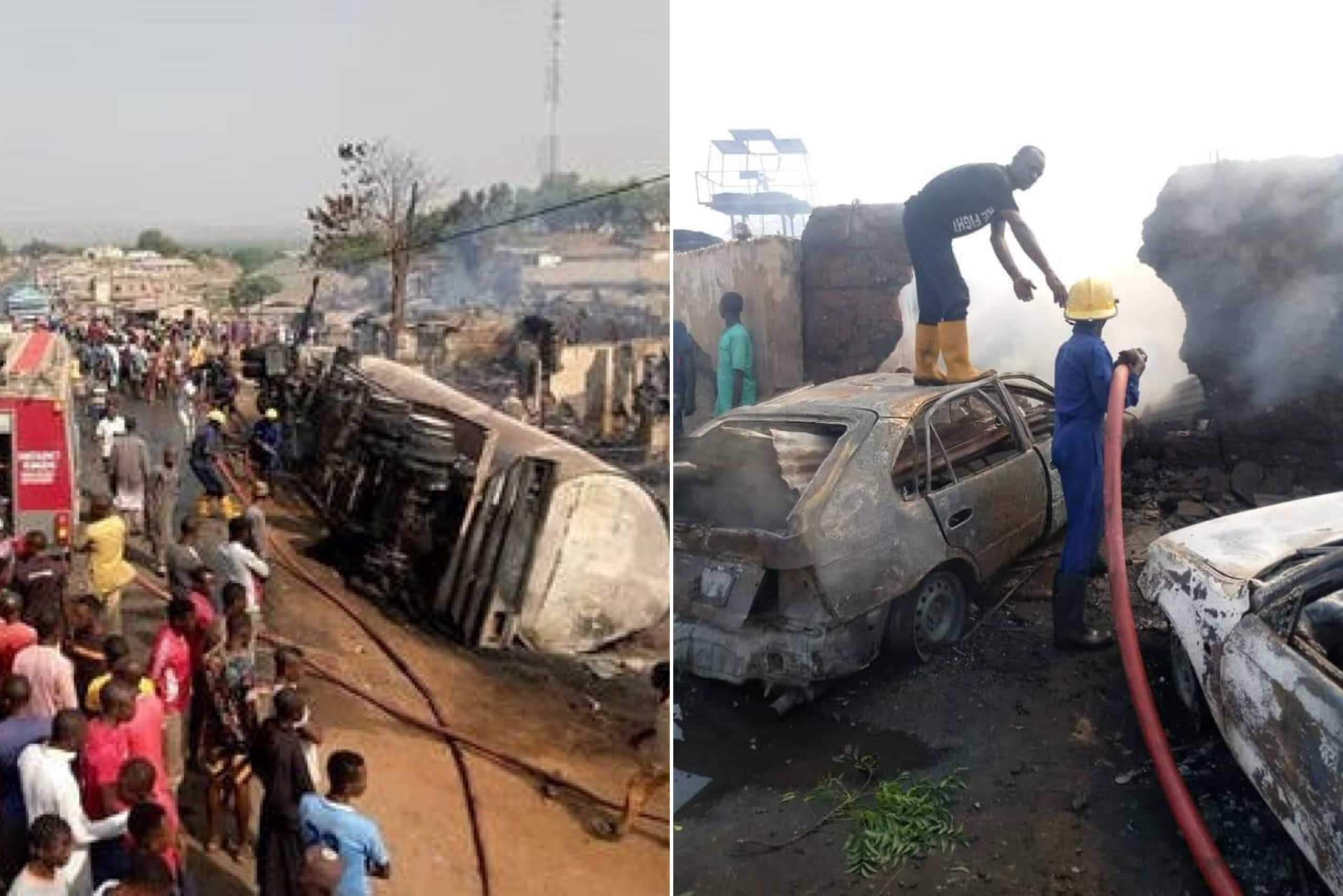 16 Dead, Houses Razed Destroyed As Petrol Tanker Explodes In Kwara
