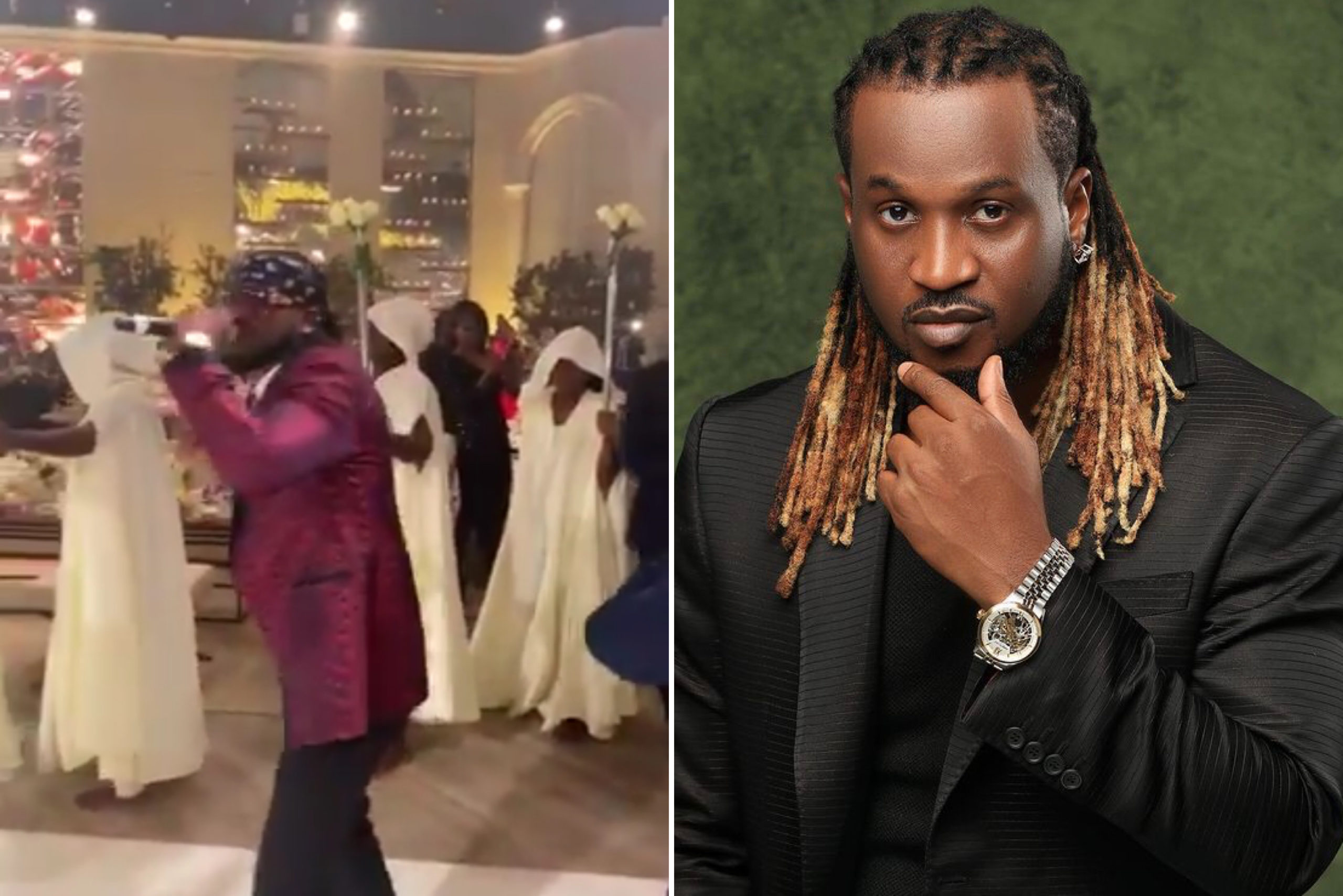 Mixed Reactions Trail Paul Okoye’s Performance Of Psquare’s Song At Wedding In Equatorial Guinea