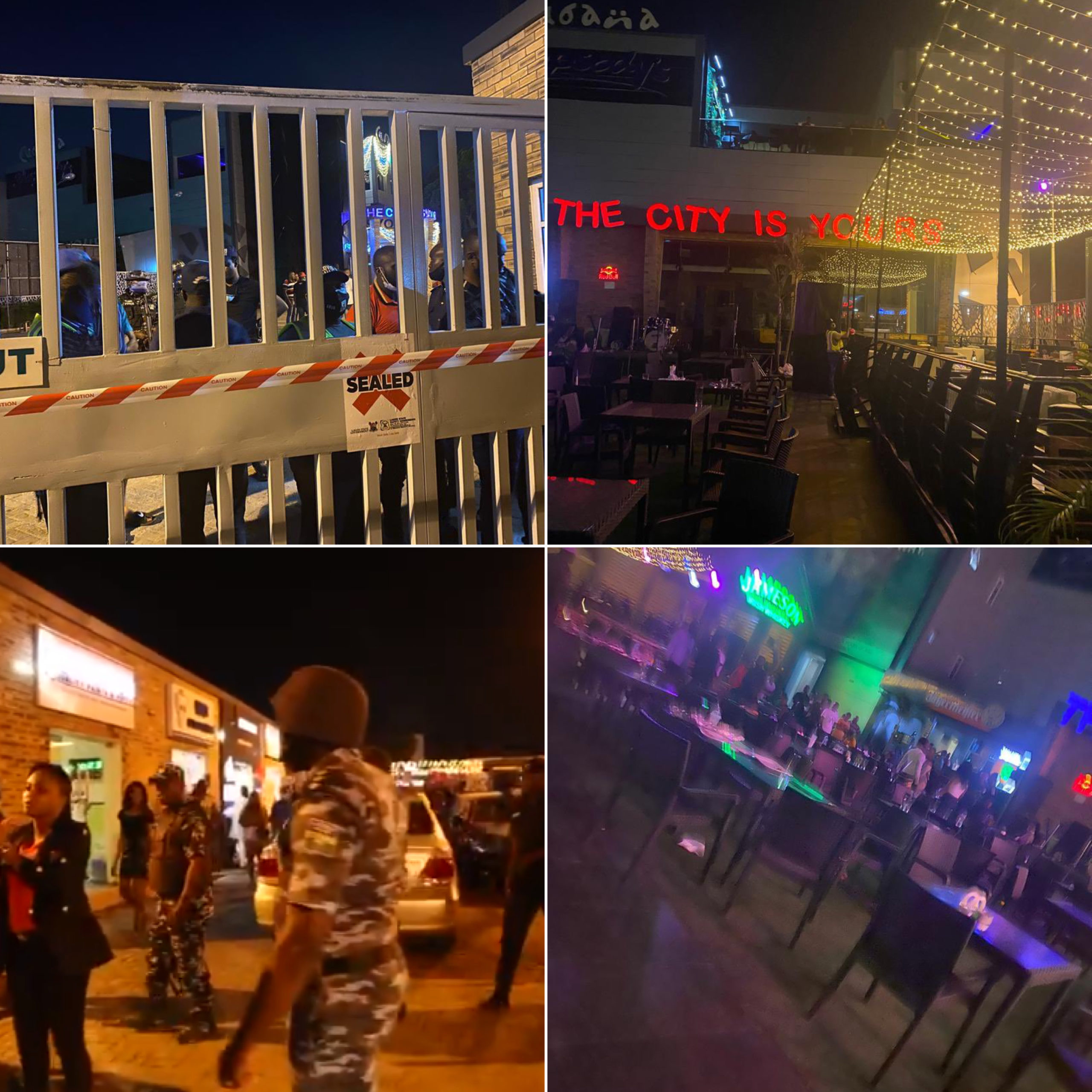 Lagos Govt Seals Cubana Nightclub And The Corner For Breaching COVID-19 Protocols