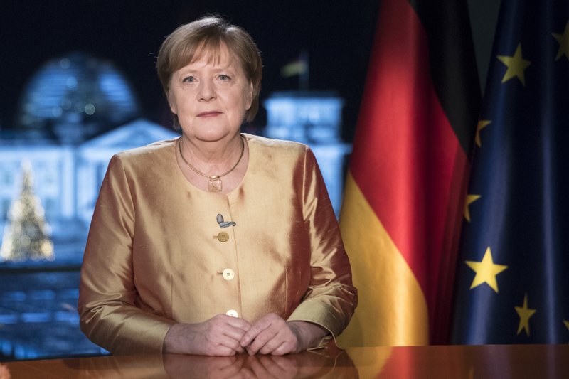 German Chancellor, Angela Merkel Says Twitter Ban On President Trump ‘Problematic’