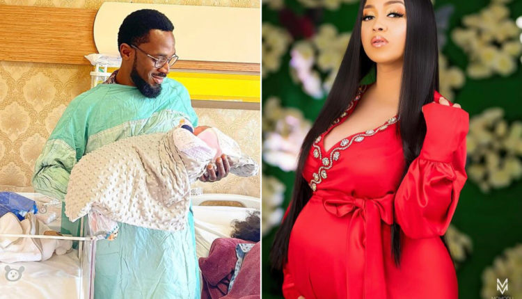 D'banj And Wife, Lineo Welcome Baby Girl, Showers Encomium On New Mum